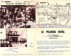 Hossegor - Avenue De La Palombière - Picardie-hôtel - Dépliant 4 Volets - Hossegor