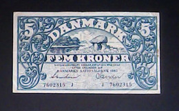 Denmark 1942: 5 Kroner - Danemark