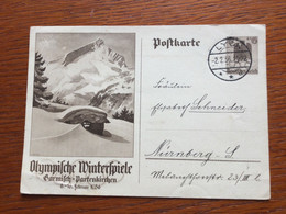 K23 Deutsches Reich Ganzsache Stationery Entier Postal P 257 Olympia Von Lyck - Entiers Postaux