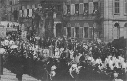 Procession De La Fête-Dieu à Fribourg - Cachet 1914 - Fribourg