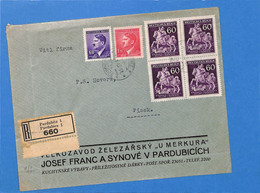 Allemagne Reich 1943 Lettre De Pardubice (G3469) - Briefe U. Dokumente
