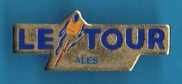 PIN'S //  ** LE TOUR DE FRANCE '91  / ÉTAPE ALÈS EN CÉVENNES / OCCITANIE ** - Cyclisme