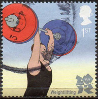 GREAT BRITAIN 2009 Olympic And Paralympic Games: 1st Class NVI Weightlifting - Used Stamps