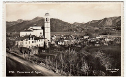 PANORAMA DI AGNO - LUGANO - TESSIN - TICINO - 1948 - POSTA DA CAMPO - Vedi Retro - Formato Piccolo - Agno