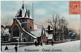 LONDON - WIMBLEDON CHRIST CHURCH - CPA - - Altri & Non Classificati