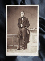 Photo CDV Mayer Et Pierson à Paris - Victor Faugier, Député De L'Isère Et Maire De Vienne, Second Empire, Ca 1865 L566B - Alte (vor 1900)