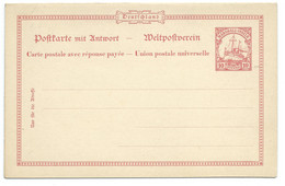 SP MARSHALL INSELN / COLONIE ALLEMANDE / 1901 ENTIER POSTAL Avec REPONSE PAYEE / NEUF - Islas Marshall