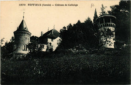 CPA AK RUFFIEUX - Chateau De Collonge (438980) - Ruffieux