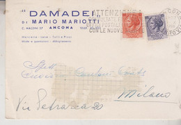 ANCONA  PUBBLICITARIA  DAMADEI  M. MARIOTTI 1959 - Ancona