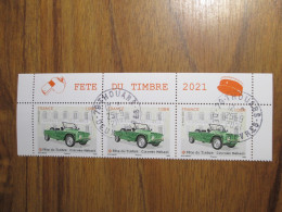 2021 Fête Du Timbre Citroën Méhari Haut Feuille Oblitéré Premier Jour Cachet Rond 25/09/2021 (Réf 2023-215) - Used Stamps