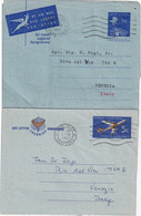 AFRIQUE DU  SUD  ENTIER POSTAL/GANZSACHE/POSTAL STATIONERY LOT DE 2 AEROGRAMMES - Luchtpost