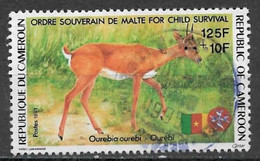 Cameroun 1991. Scott #B39 (U) Antelopes, Ourebia Ourebi - Kameroen (1960-...)