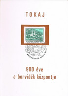 41916. Tarjeta Diptico BUDAPEST (Hungria) 1973. VINOS De TOKAJ, Wein, Vino, Bodegas - Storia Postale