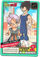 Carte DRAGON BALL Z - POWER LEVEL 2 - TRUNKS Et VEGETA - Allez Les Guerriers  - DAG2 - - Dragonball Z