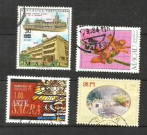 Macao N°444, 482 Cote 6 Euros (743, 751 Offerts) - Used Stamps