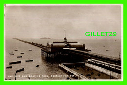SOUTHEND-ON-SEA, UK - THE PIER AND BOATING POOL - TRAVEL IN 1926 - PELHAM POST CARD - - Southend, Westcliff & Leigh
