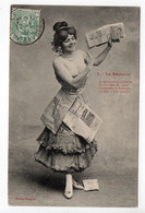 BERGERET - LA RÉCLAME - N° 2 - FEMME - WOMAN - USED  1907 -  FRANCE - Bergeret