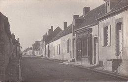 CARTE PHOTO MARCILLY LE HAYER RUE ,"SOCIETE TROYENNE D'ALIMENTATION " JOLI PLAN  REF 72458 - Marcilly