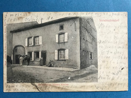 Pontpierre Steinbiedersdorf 1905 Près De Faulquemont Guessling Teting Le Restaurant Johann Nicolas Plus De 115 Ans - Faulquemont