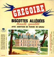 Buvard Grégoire Biscottes Allégées : Château De Sceaux - Biscottes