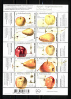 Nederland NVPH 3431-40 V3431-40 Vel Appel- En Perenrassen 2016 Postfris MNH Netherlands Fruit - Unused Stamps