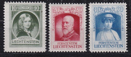 Liechtenstein, Nr. 90/92** (T 21372) - Unused Stamps