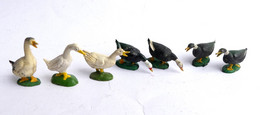 FIGURINE STARLUX LA FERME CANARDS ET OIES CANARD ET OIE Réf 576 Et 577 1963 Pas Clairet - Starlux