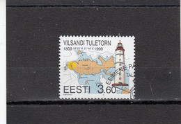 Estonie - Année 1999 - Oblitéré - Phare, Lighthouse, Leuchtturm - Phares