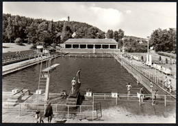 F4120 - TOP Bad Freienwalde - Schwimmstadion Freibad Stadion - Bild Und Heimat Reichenbach - Bad Freienwalde