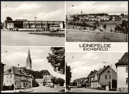 F4132 - Leinefelde HO Gaststätte Haus Euchsfeld Ikarus Omnibus - Bild Und Heimat Reichenbach - Leinefelde