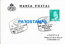 171166 SPAIN ESPAÑA VALENCIA SOCCER FUTBOL WORLD CUP 1982 ESPAÑA - YUGOSLAVIA NO POSTAL POSTCARD - Other & Unclassified