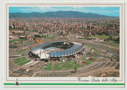 Torino, Panorama E Stadio Delle Alpi - Cartolina Non Viag.ta - (1052) - Stadi & Strutture Sportive