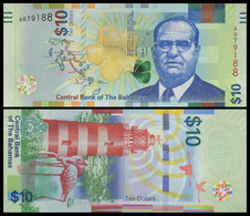 Bahamas - 10 Dollars 2016 UNC P. 79 Lemberg-Zp - Bahamas