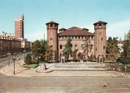 TORINO - PIAZZA CASTELLO - PALAZZO MADAMA DALLA PORTE MEDIOEVALE -  F.G. - Palazzo Madama