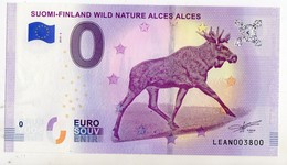 2019-2 BILLET TOURISTIQUE FINLANDE 0 EURO SOUVENIR N°LEAN003799 ELAN - Privatentwürfe