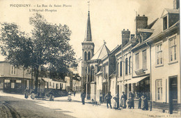 80 - Picquigny - La Rue De Saint Pierre - L’Hôpital - Hospice - Picquigny