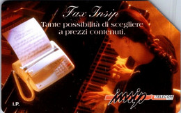 (3-10-2021 D) Phonecard -  Italy - (1 Phonecard) FAX INSIP (5.000 Lira) (piano) - Sonstige & Ohne Zuordnung