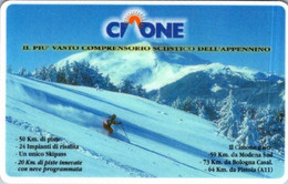 (3-10-2021 D) Phonecard -  Italy - (1 Phonecard) VIA Card (ski) 50.000 Lira - Andere & Zonder Classificatie