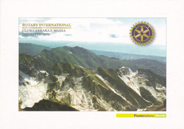 (R189) - MASSA CARRARA - Cartolina Celebrativa Rotary International Distretto 2070 Edita Da Poste Italiane - Carrara