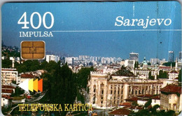 (3-10-2021 E) Phonecard -  Bosnia - (1 Phonecard)  400 - Sarajevo - Bosnien