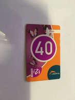 (3-10-2021 F) Phonecard -  ? - (1 Phonecard)  Libertel - 40 - Butterfly - Papillons