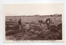 - CPA PORNICHET (44) - La Plage, Prise Des Rochers Par Marée Très Basse (belle Animation) - Edition Chapeau 147 - - Pornichet