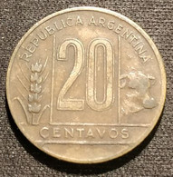 ARGENTINE - ARGENTINA - 20 CENTAVOS 1949 - KM 42 - Argentine