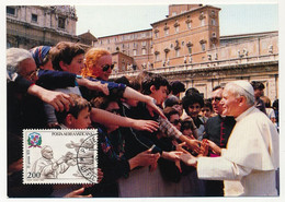 VATICAN - Carte Maximum - Jean Paul II - Vatican - 14/8/1980 - Cartas Máxima