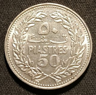 LIBAN - LEBANON - 50 PIASTRES 1969 - KM 28.1 - Líbano