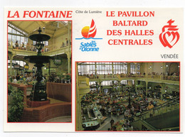 CPM   85   SABLES D OLONNE     -    LES HALLES CENTRALES PAVILLON BALTARD - Plazas De Mercados