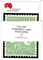 Australia 2013 Kangaroo Centenary World Expo Set Of 18 Numbered Postcards - Otros & Sin Clasificación