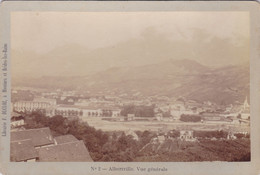 Cpa  / Photo - 73 - Albertville -- Vue Generale En Aout 1901 - Librairie Ducloz A Moutiers N°2 - Albertville