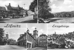 DDR Mehrbild AK Um 1980 Lößnitz Kreis Aue, Erzgebirge - Loessnitz