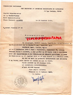 87-LIMOGES- RESISTANCE LIBERATION- BONNIN MARCEL-BERTRAND RENE CAEN-PERIGUEUX-BUCHENWALD-1944-MAIRIE FALAISE - Historical Documents